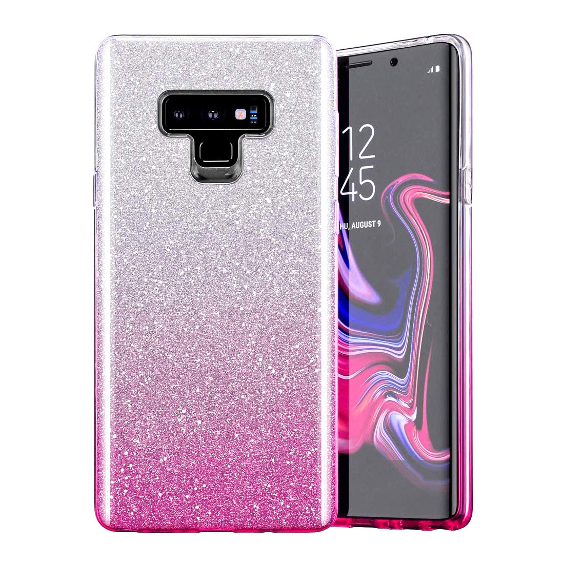 Pokrowiec Bling Ombre Case rowy Huawei p Smart 2021