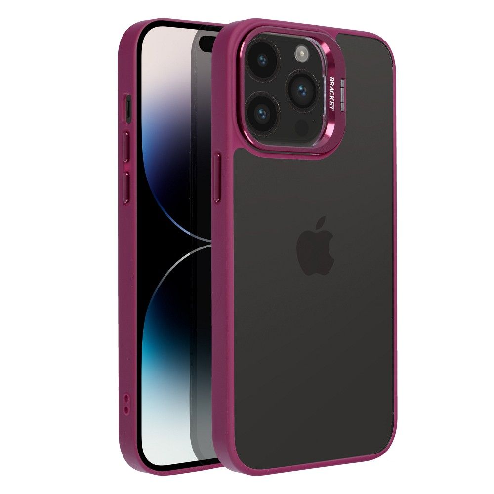 Pokrowiec Bracket Case ciemnofioletowy Apple iPhone 15 Pro Max