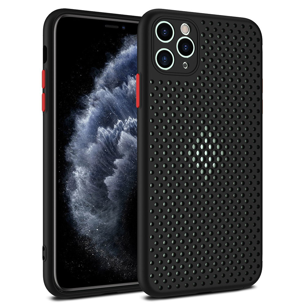 Pokrowiec Breath Case czarny Xiaomi Redmi 9A