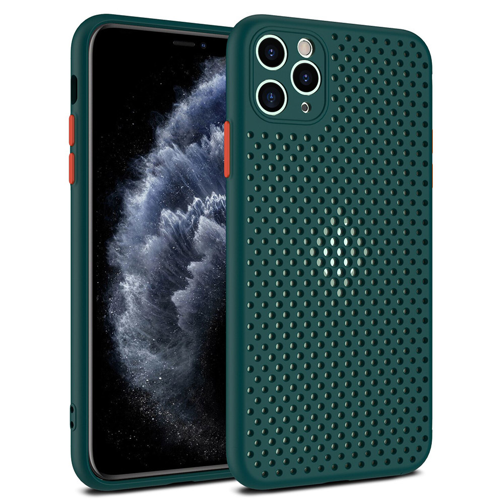 Pokrowiec Breath Case zielony Apple iPhone 11