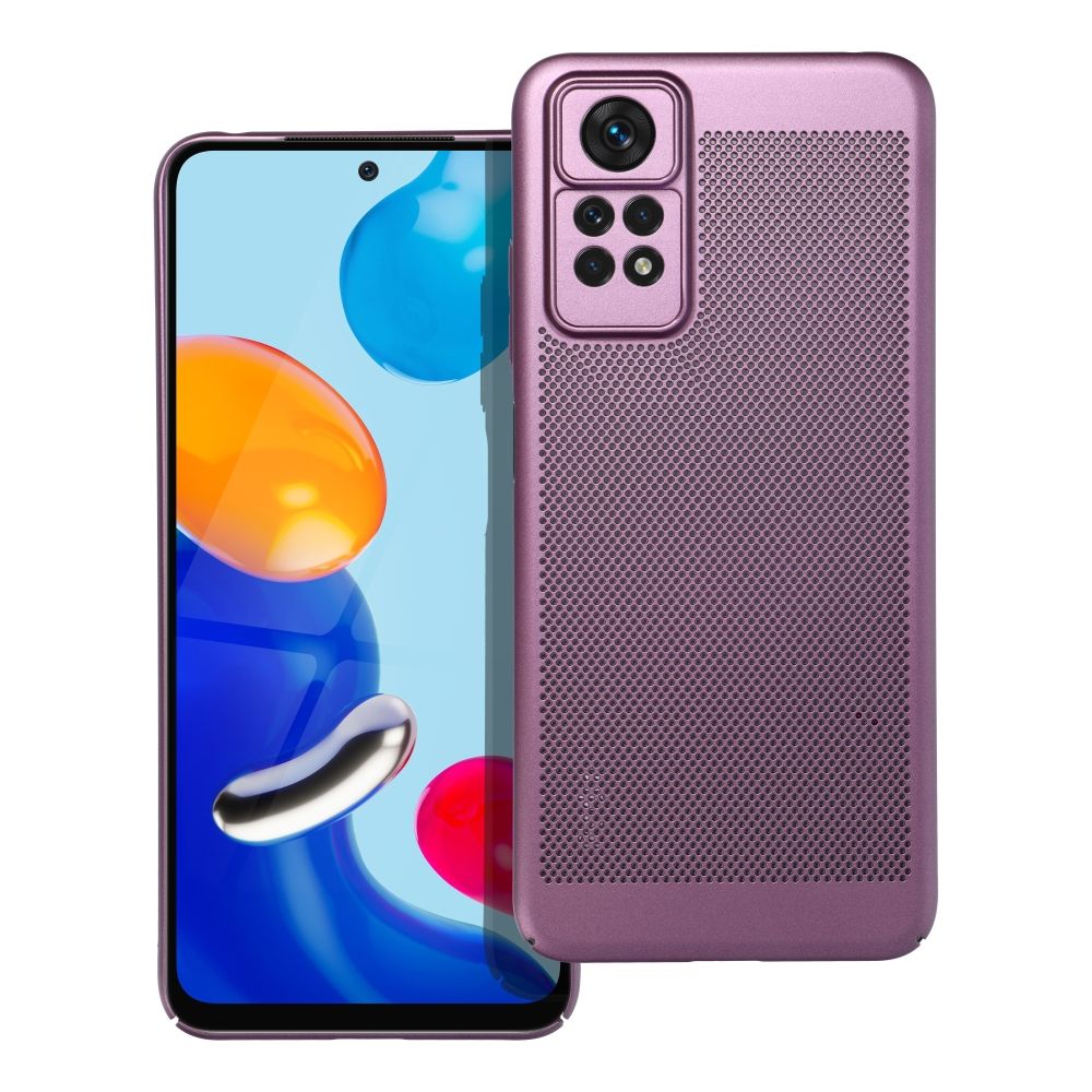 Pokrowiec Breezy fioletowy Xiaomi Redmi Note 11