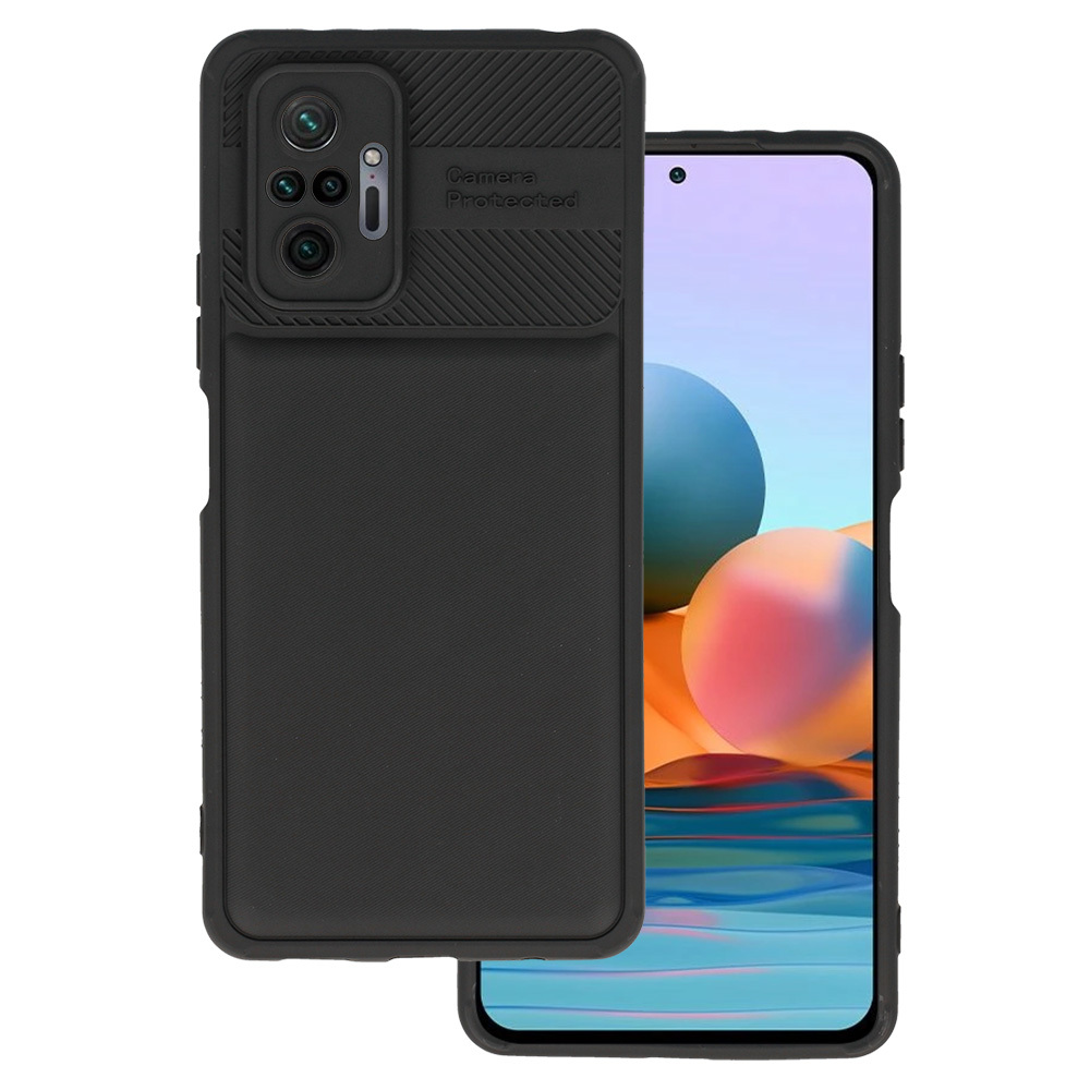 Pokrowiec Camera Protected Case czarny Xiaomi Redmi Note 10 Pro Max