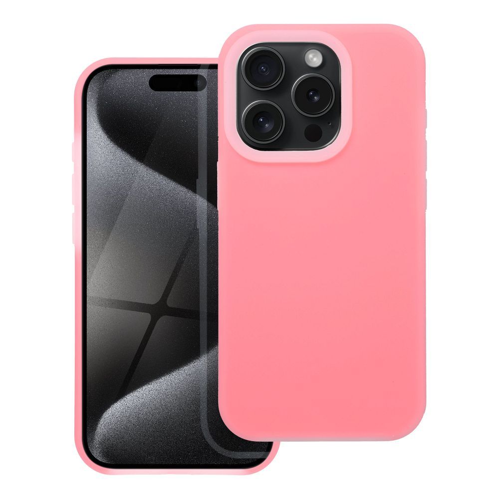 Pokrowiec Candy Part Case jasnorowy Apple iPhone 15 Pro Max / 2