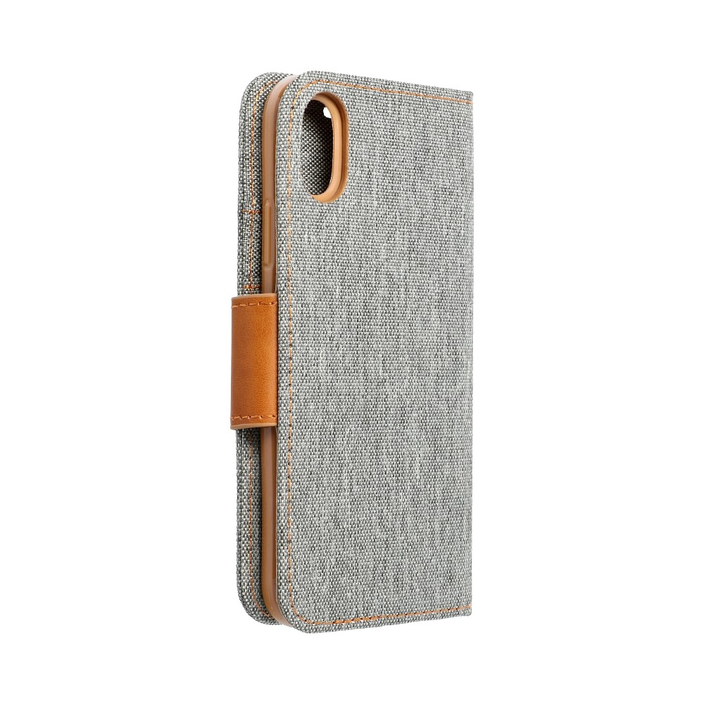 Pokrowiec Canvas Book szary Apple iPhone 5s / 2