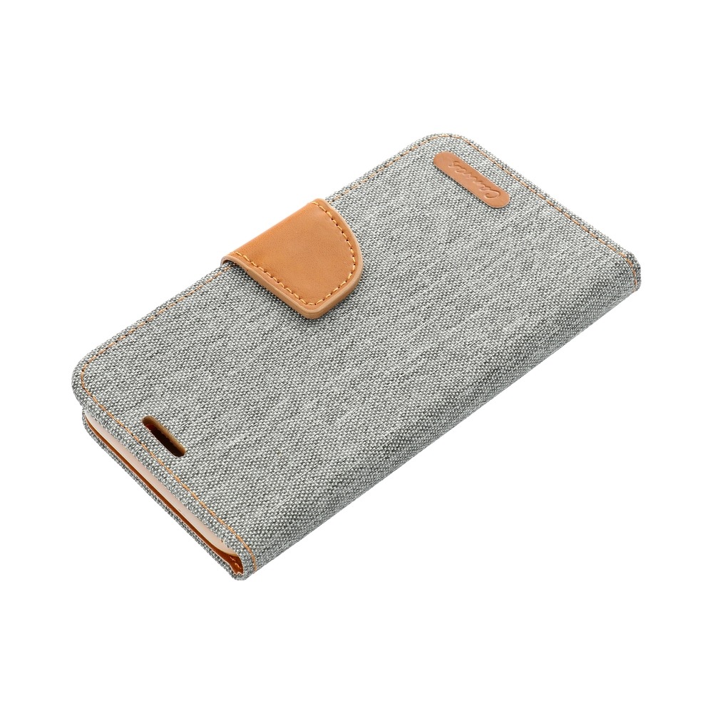 Pokrowiec Canvas Book szary Apple iPhone 5s / 3