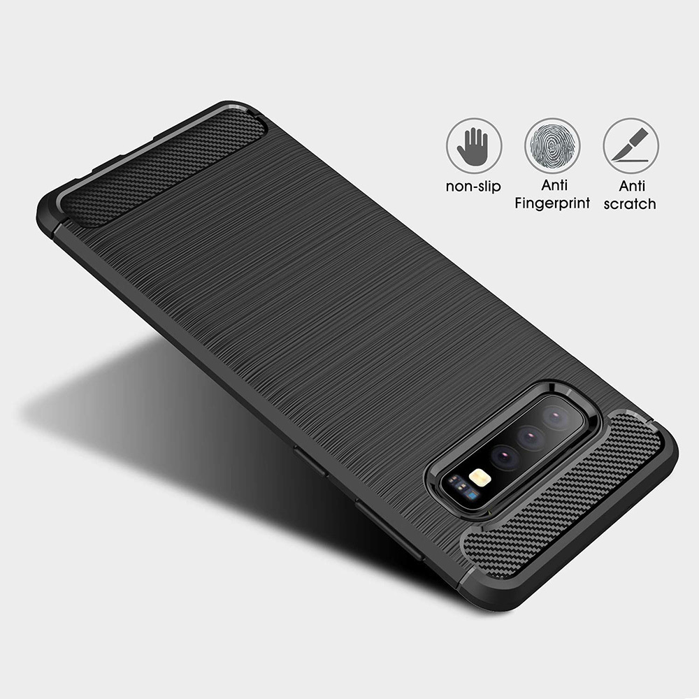 Pokrowiec Carbon Case czarny Apple iPhone 13 Pro / 4