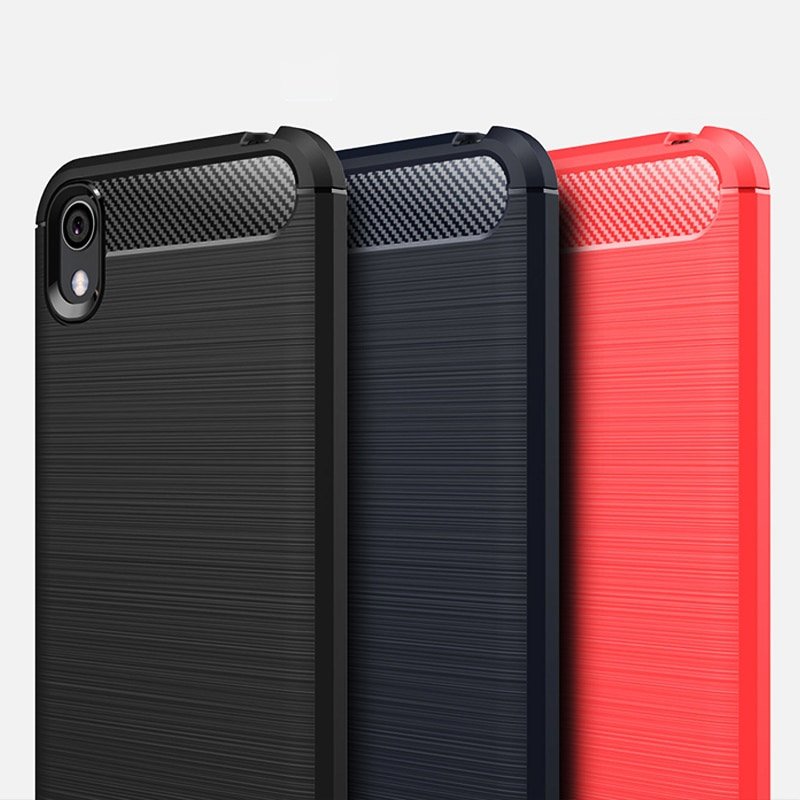 Pokrowiec Carbon Case czarny Huawei Y5 (2019) / 6