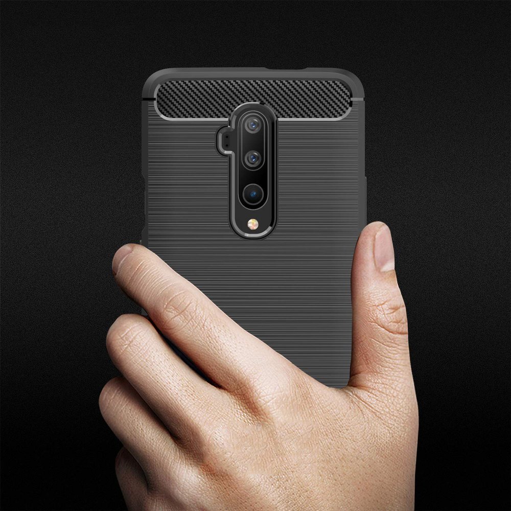 Pokrowiec Carbon Case czarny OnePlus 7T Pro / 3