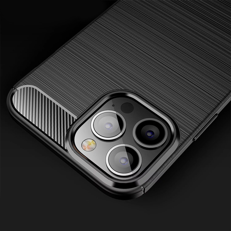 Pokrowiec Carbon Case czarny Oppo A76 / 8