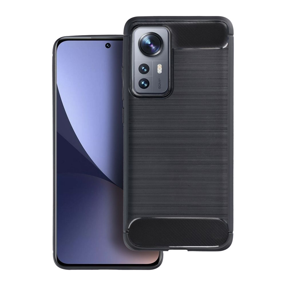 Pokrowiec Carbon Case czarny Xiaomi Redmi 9AT / 2