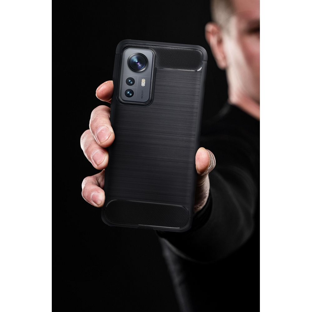 Pokrowiec Carbon Case czarny Xiaomi Redmi 9AT / 8