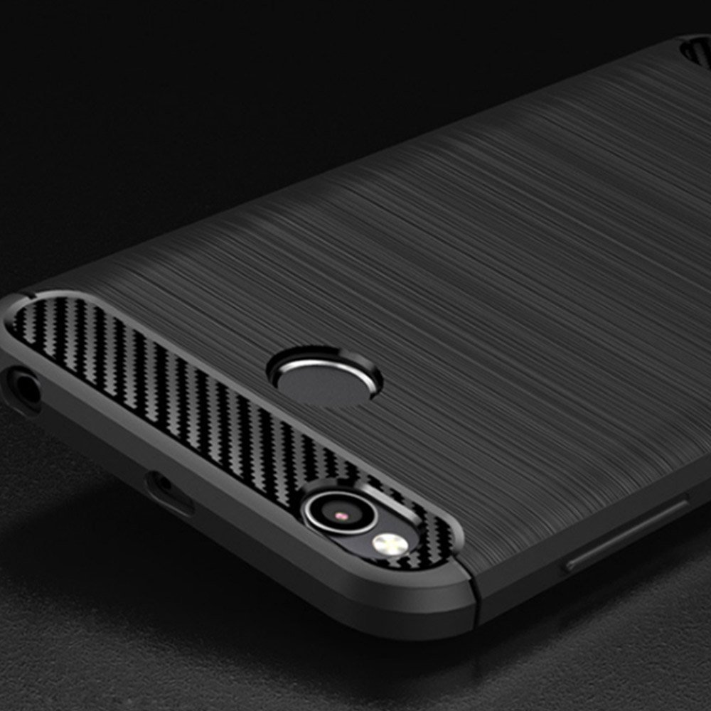 Pokrowiec Carbon Case niebieski Xiaomi Redmi 6 / 8