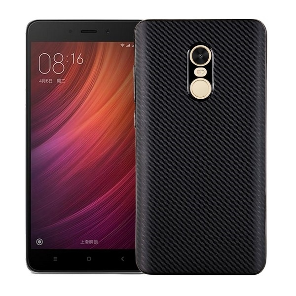 Pokrowiec Carbon Fiber czarny Xiaomi Redmi 4X