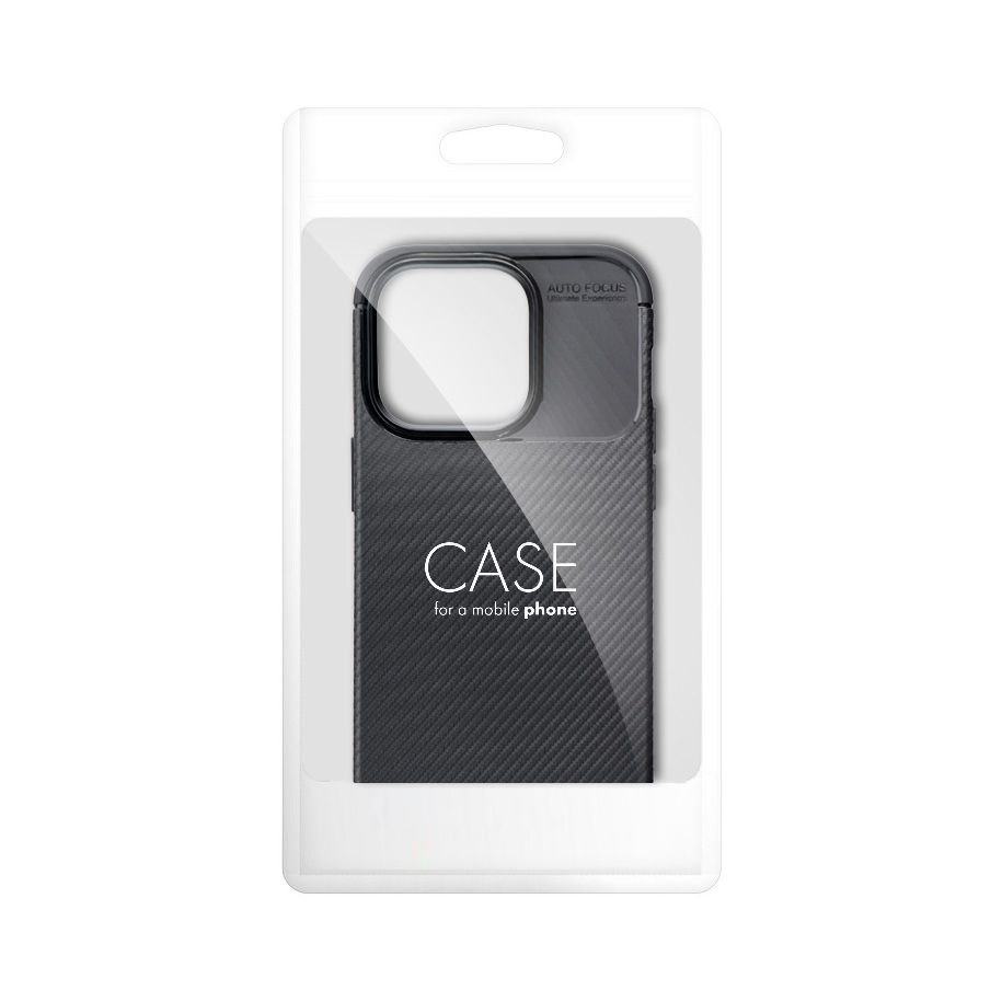 Pokrowiec Carbon Premium czarny Apple iPhone 15 / 9