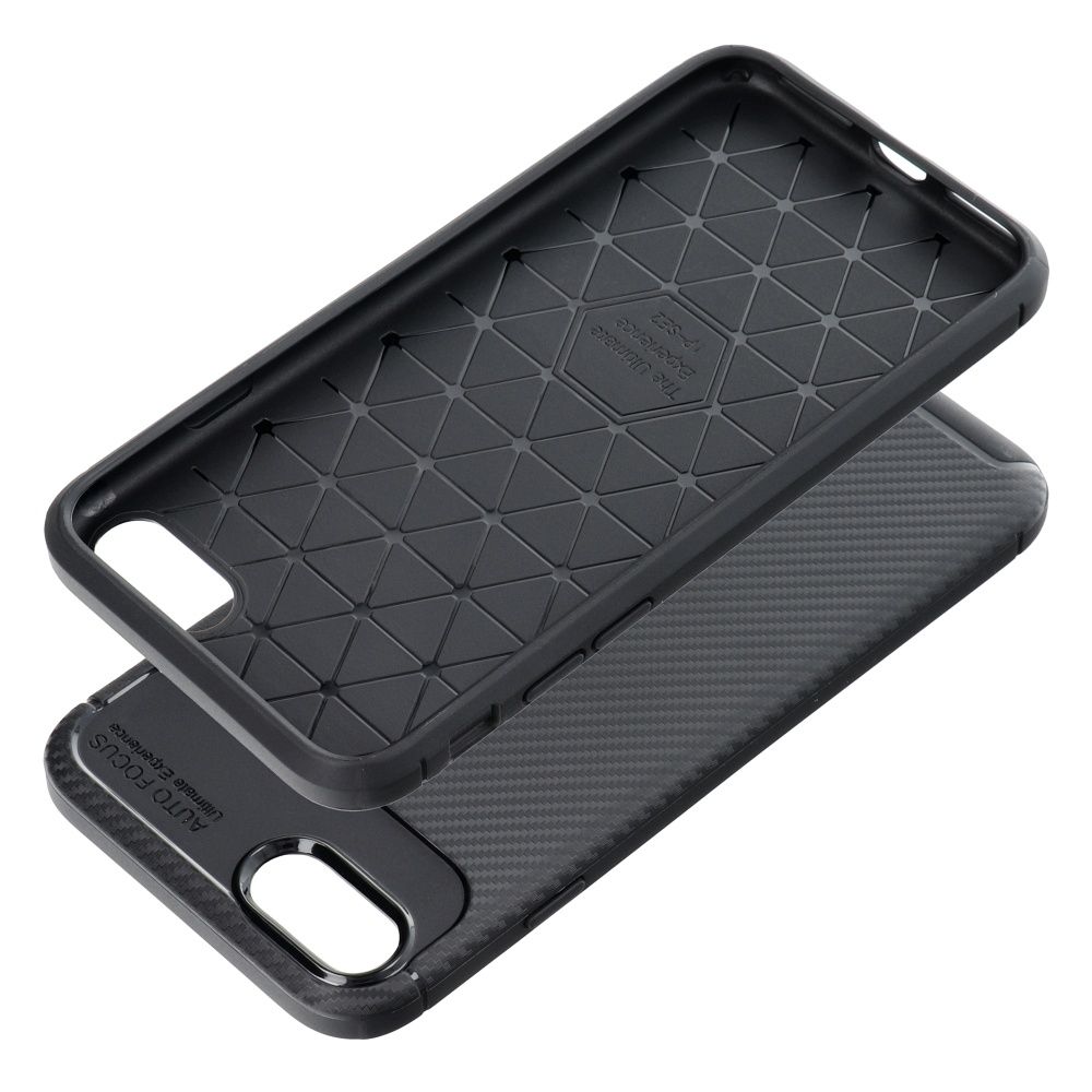 Pokrowiec Carbon Premium czarny Apple iPhone 8 / 3