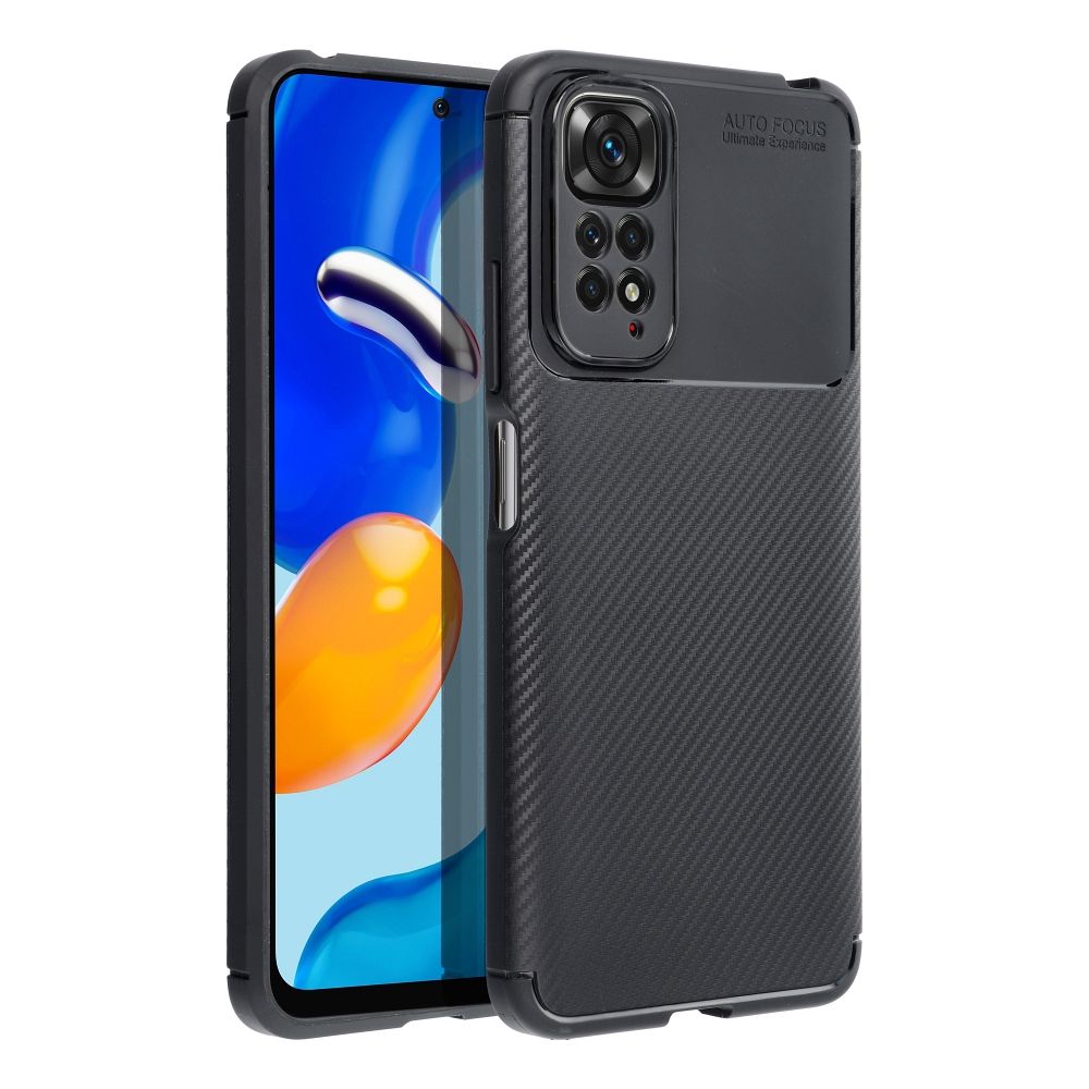 Pokrowiec Carbon Premium czarny Xiaomi Redmi Note 11