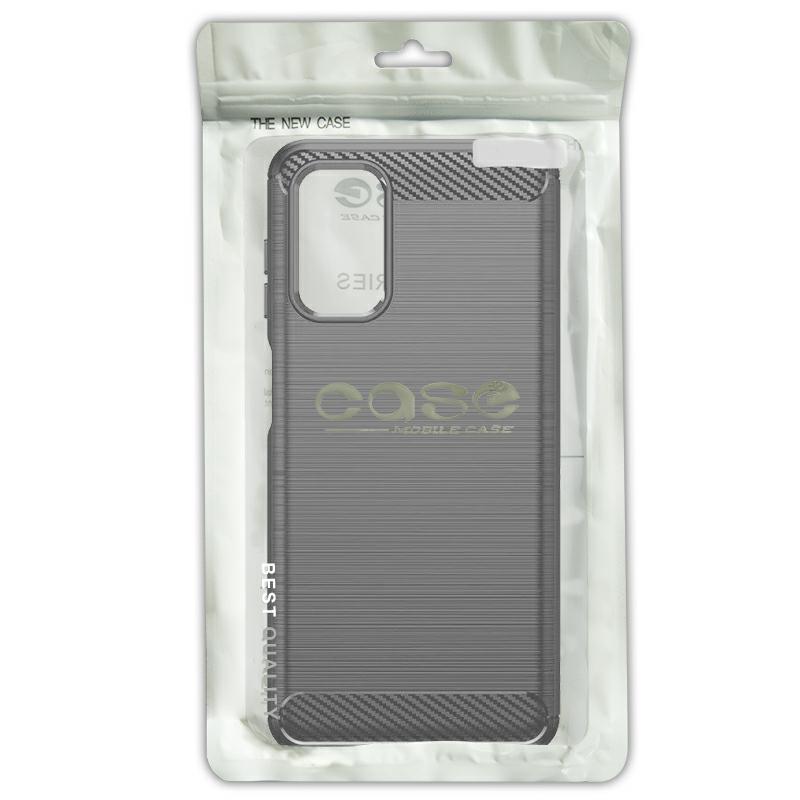 Pokrowiec Carbon Pro czarny Oppo A58 4G / 4