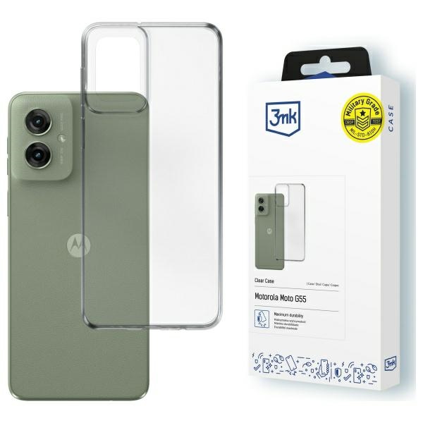 Pokrowiec Clear Case 3MK przeroczysty Motorola Moto G55 5G