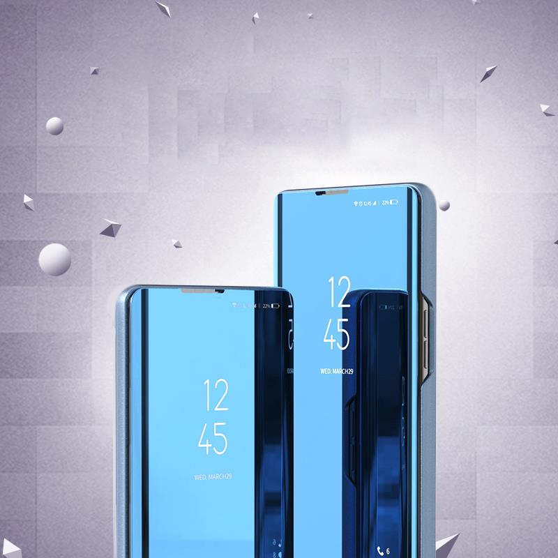 Etui zamykane z klapk Clear View Cover czarny Huawei Nova 9 / 7