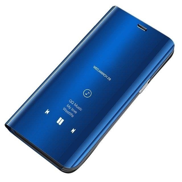 Pokrowiec Clear View niebieski Huawei Y7 (2019)