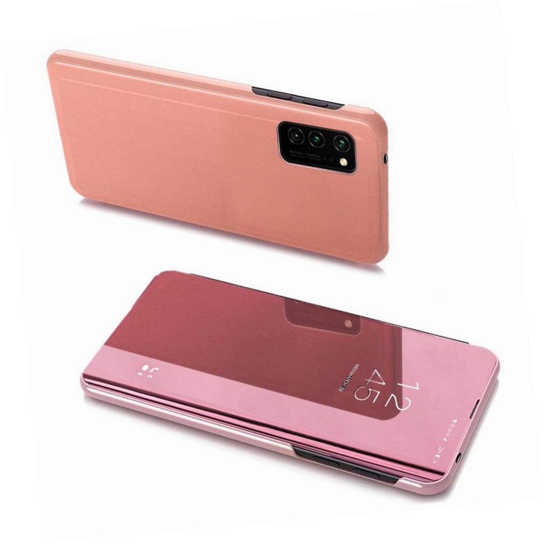 Etui zamykane z klapk Clear View Cover rowy Samsung Galaxy A03s