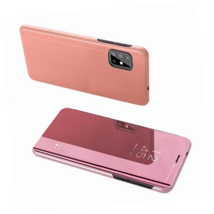 Etui zamykane z klapk Clear View Cover rowy Samsung S20 LITE