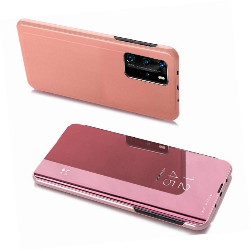 Etui zamykane z klapk Clear View Cover rowy Xiaomi Mi 10T