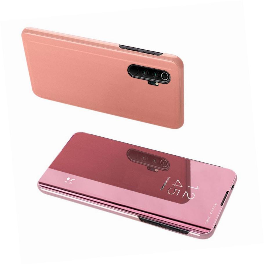 Etui zamykane z klapk Clear View Cover rowy Xiaomi Mi CC9 Pro