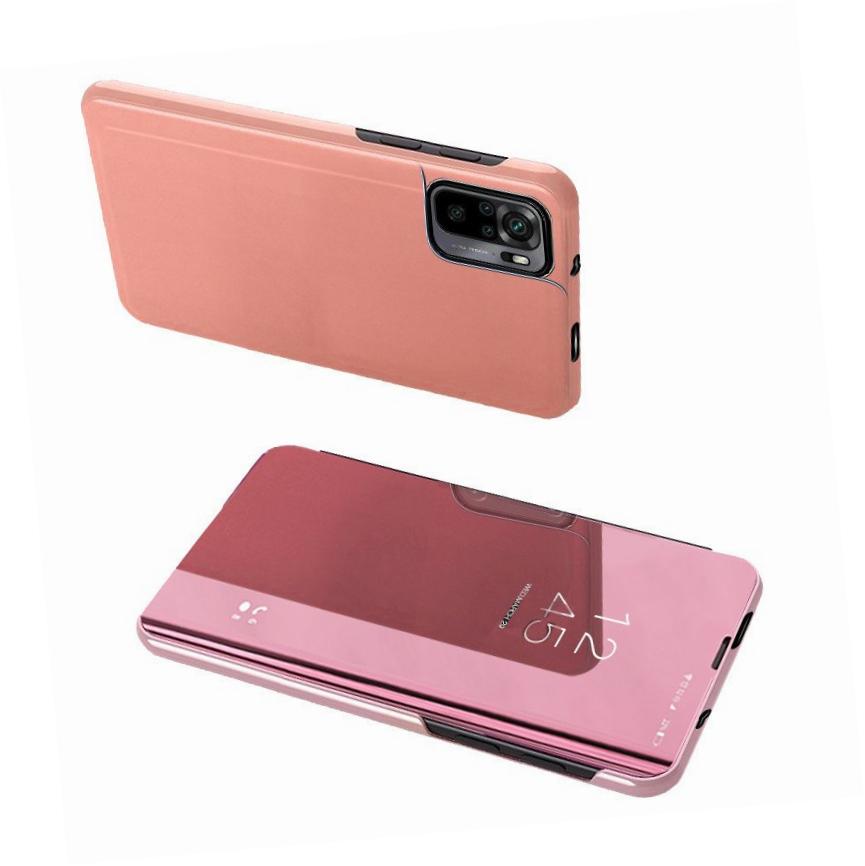 Etui zamykane z klapk Clear View Cover rowy Xiaomi POCO M4 Pro 5G