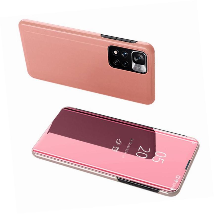 Etui zamykane z klapk Clear View Cover rowy Xiaomi Redmi Note 11S