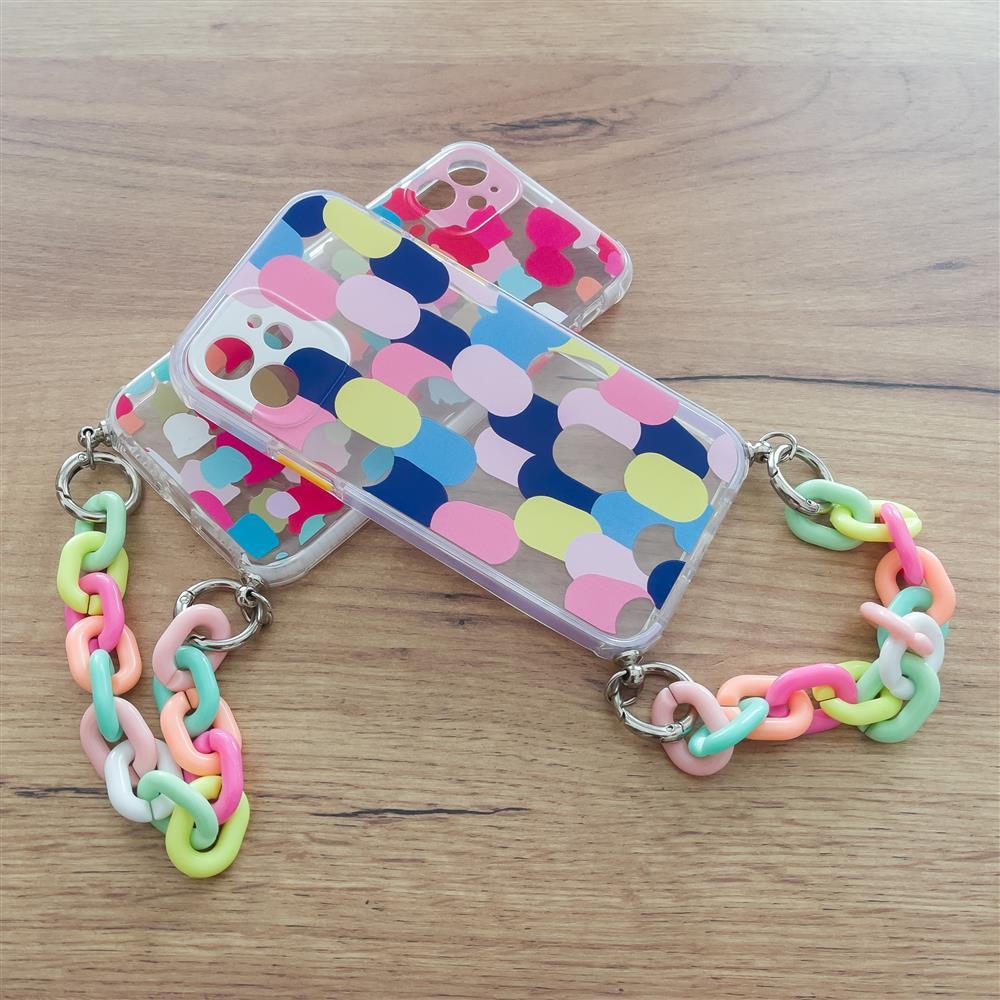 Pokrowiec Color Chain Case z acuszkiem Apple iPhone 13 / 8