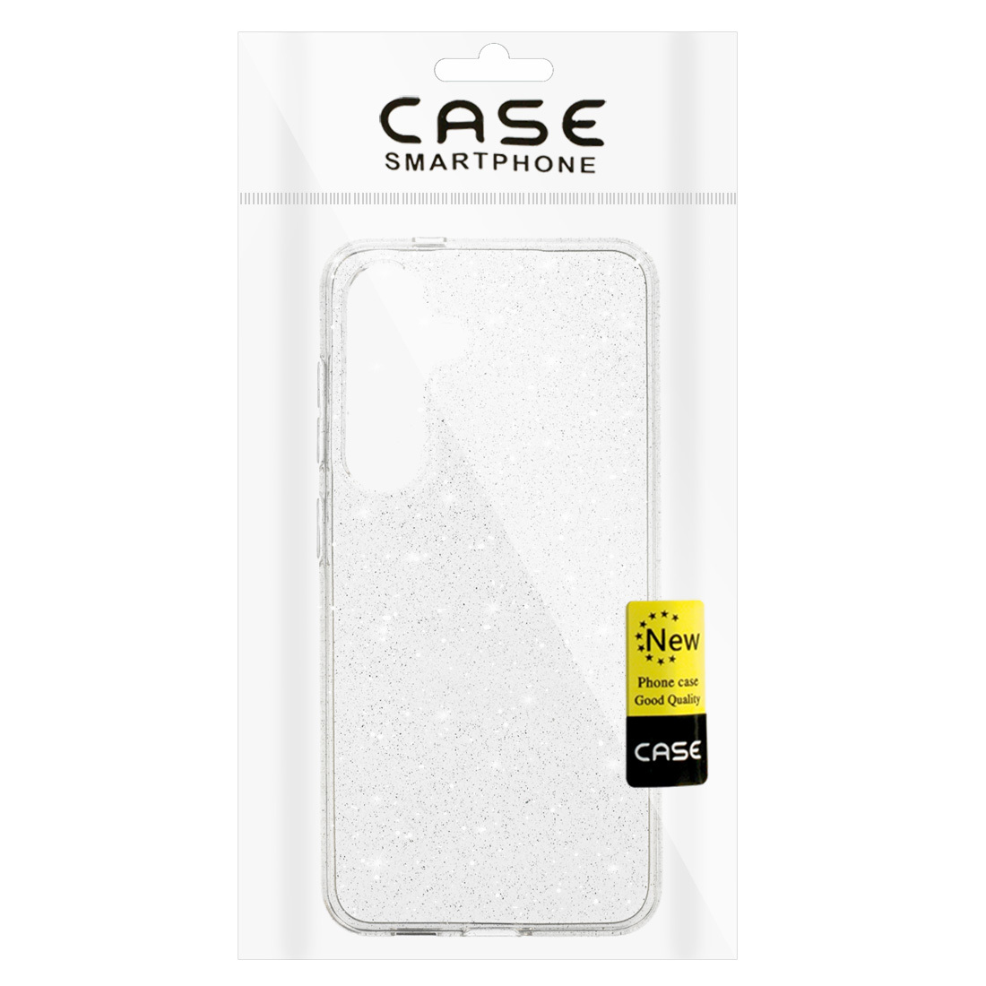 Pokrowiec Crystal Glitter Case srebrny Samsung S24 FE / 5