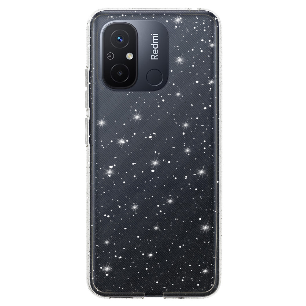 Pokrowiec Crystal Glitter Case srebrny Xiaomi Redmi 11a / 2