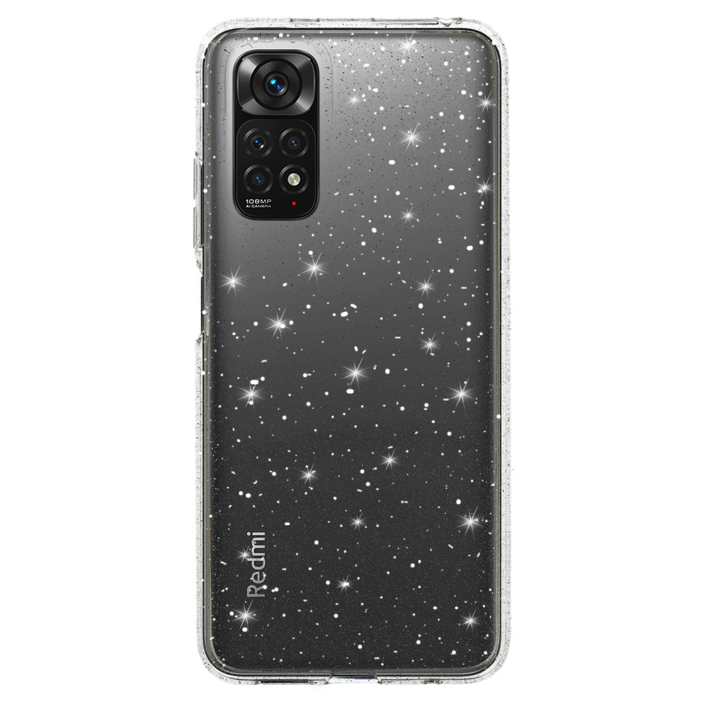 Pokrowiec Crystal Glitter Case srebrny Xiaomi Redmi Note 11S / 2