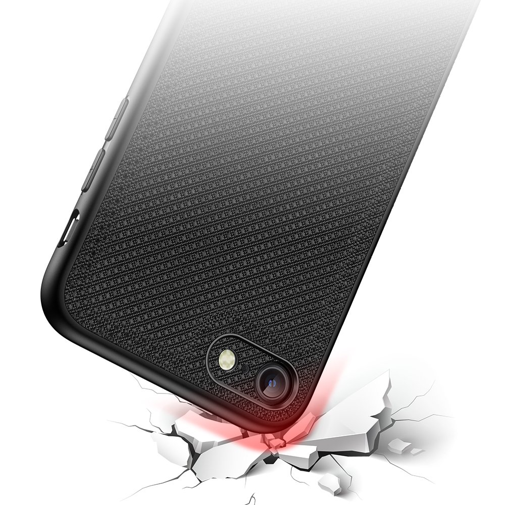 Pokrowiec Dux Ducis Fino czarny Apple iPhone SE 2020 / 4