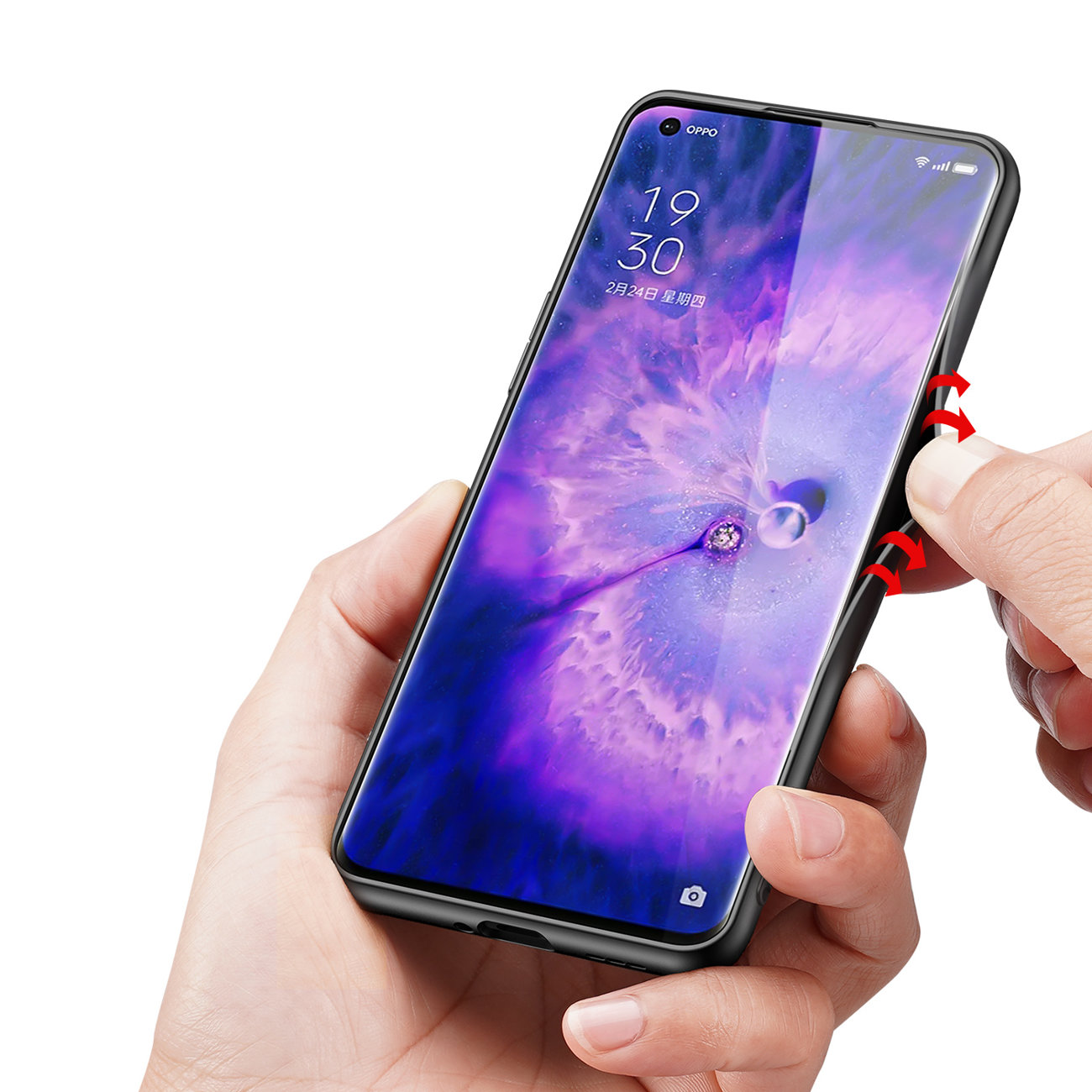 Pokrowiec Dux Ducis Fino czarny Oppo Find X5 Pro / 3