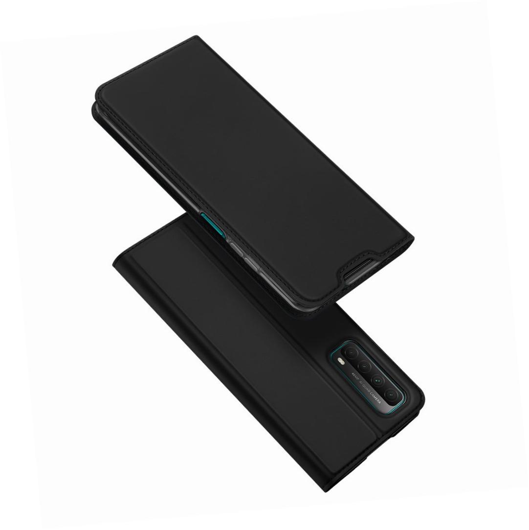 Etui zamykane z klapk i magnesem Dux Ducis Skin Pro czarny Huawei p Smart 2021