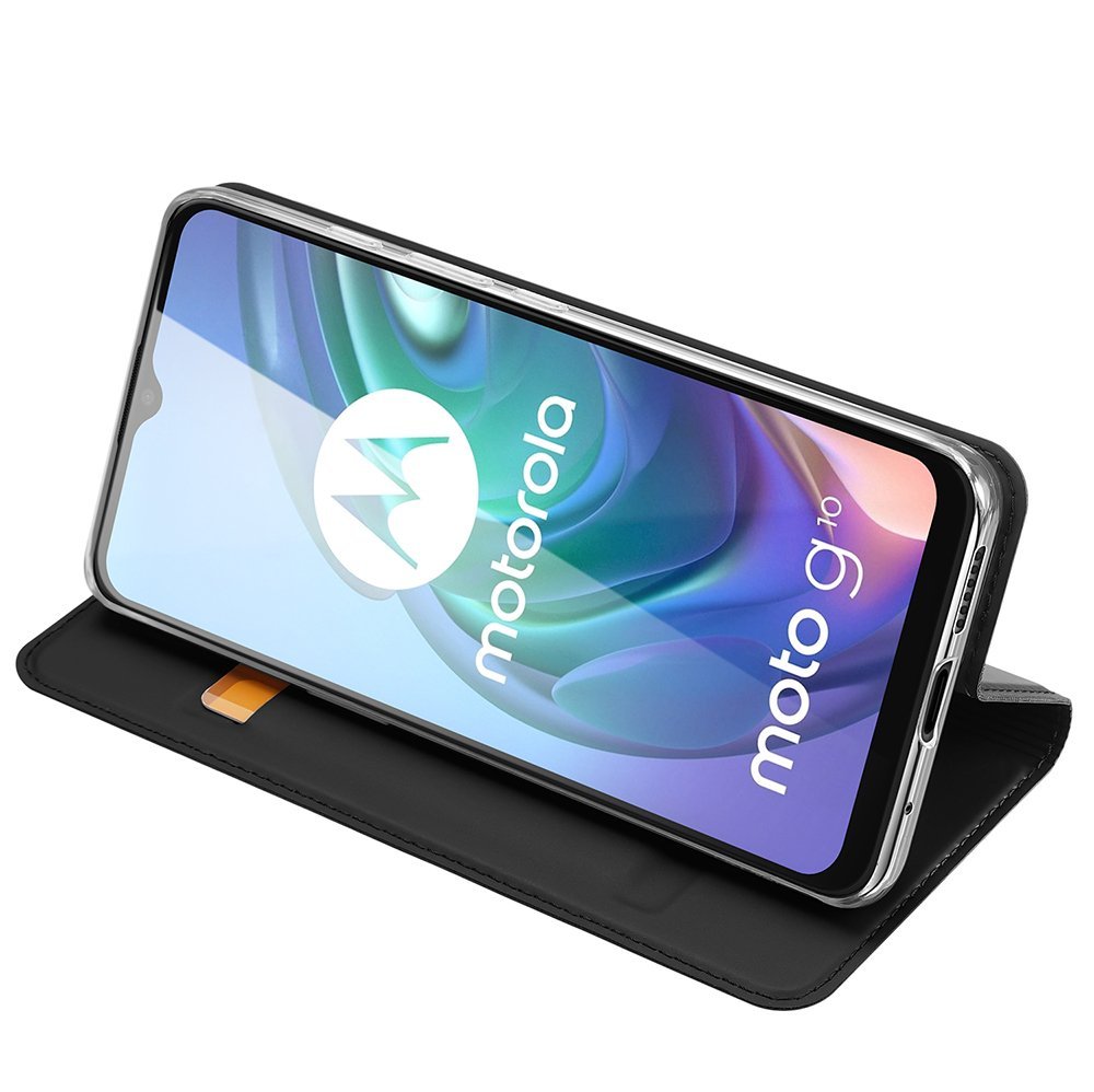 Etui zamykane z klapk i magnesem Dux Ducis Skin Pro czarny Motorola moto G10 / 6