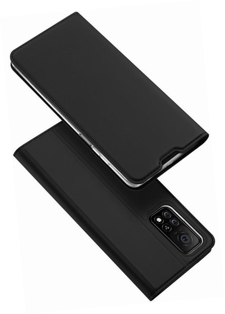 Etui zamykane z klapk i magnesem Dux Ducis Skin Pro czarny Xiaomi Mi 10T