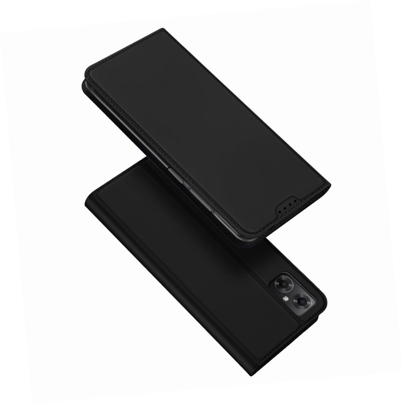 Etui zamykane z klapk i magnesem Dux Ducis Skin Pro czarny Xiaomi Redmi 10 5G