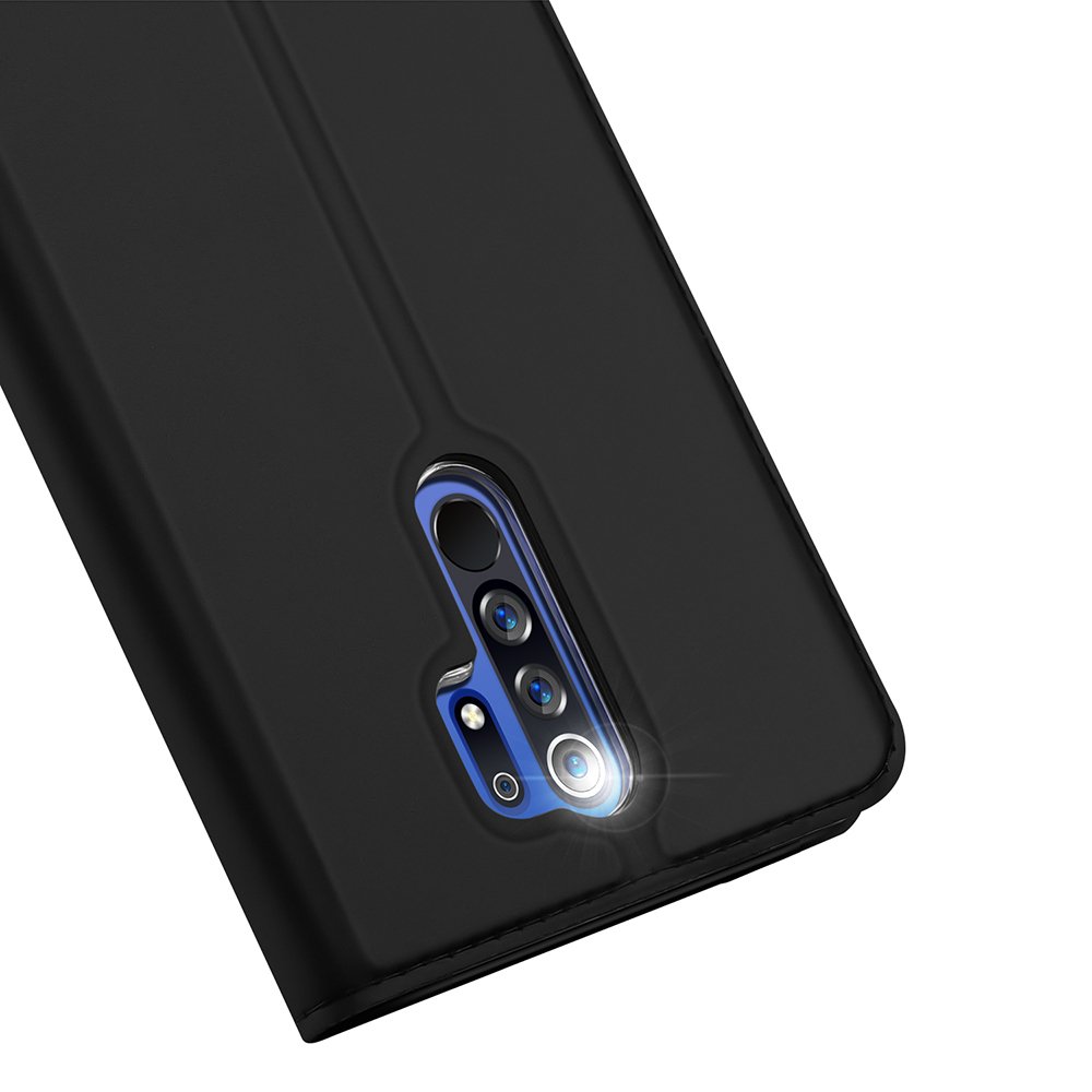 Etui zamykane z klapk i magnesem Dux Ducis Skin Pro czarny Xiaomi Redmi 9 / 3