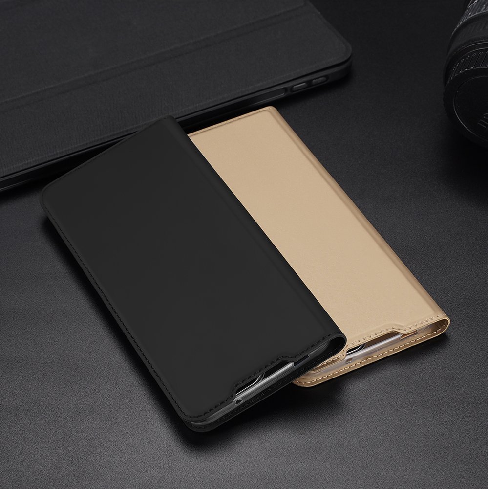 Etui zamykane z klapk i magnesem Dux Ducis Skin Pro czarny Xiaomi Redmi 9T / 11