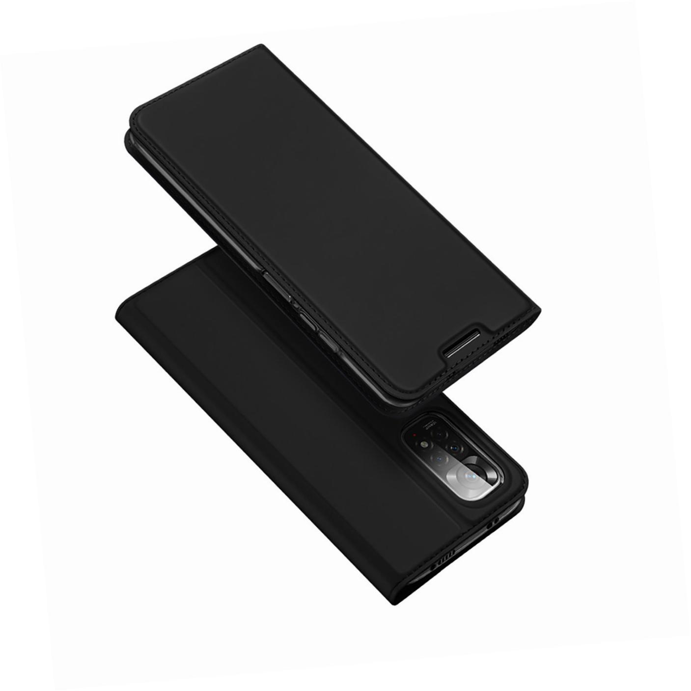 Etui zamykane z klapk i magnesem Dux Ducis Skin Pro czarny Xiaomi Redmi Note 11S