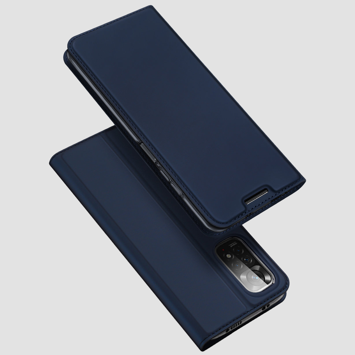 Etui zamykane z klapk i magnesem Dux Ducis Skin Pro czarny Xiaomi Redmi Note 11S / 10