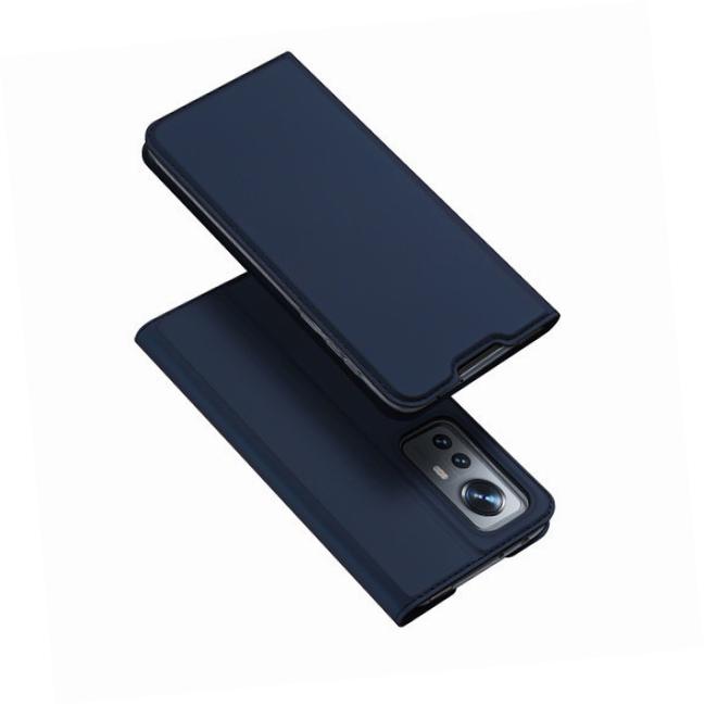 Etui zamykane z klapk i magnesem Dux Ducis Skin Pro niebieski Xiaomi 12X