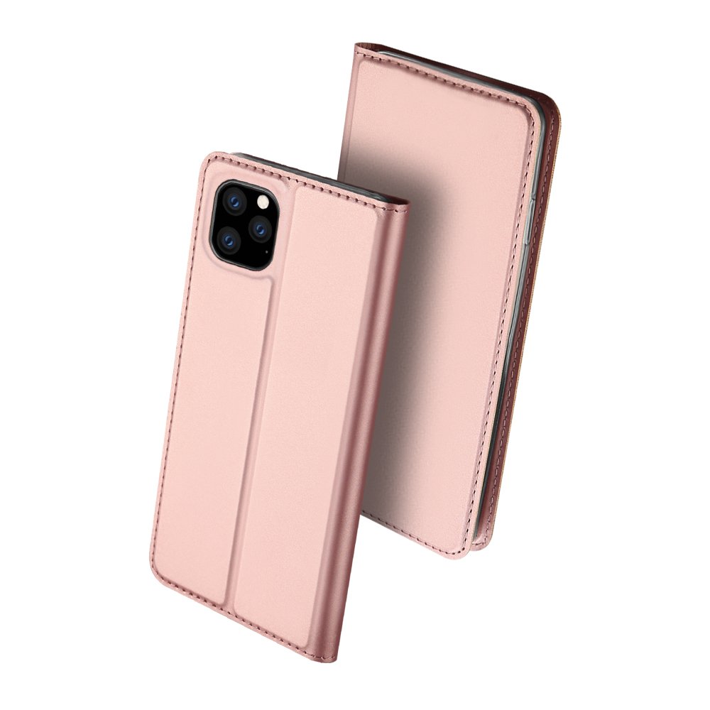 Etui zamykane z klapk i magnesem Dux Ducis Skin Pro rowy Apple iPhone 11 Pro Max / 2