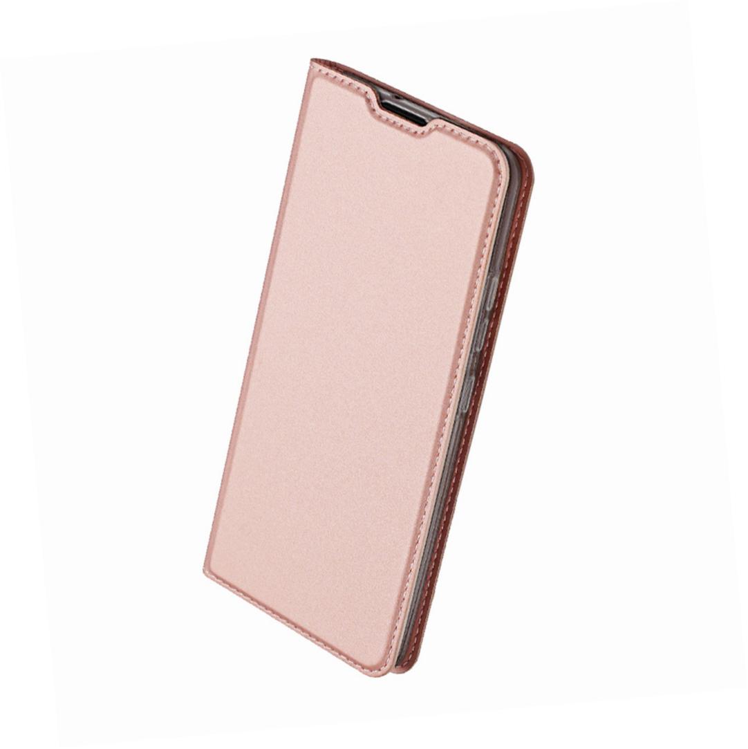 Etui zamykane z klapk i magnesem Dux Ducis Skin Pro rowy Apple iPhone 12 Pro