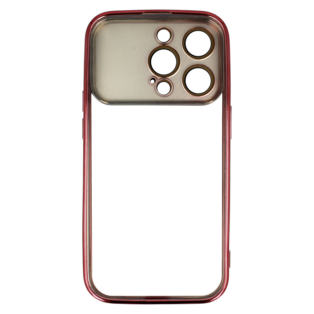 Pokrowiec Electro Lens Case bordowy Apple iPhone 12 / 4