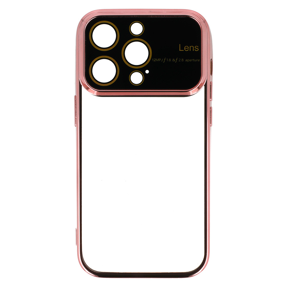 Pokrowiec Electro Lens Case jasnorowy Apple iPhone 11 / 5