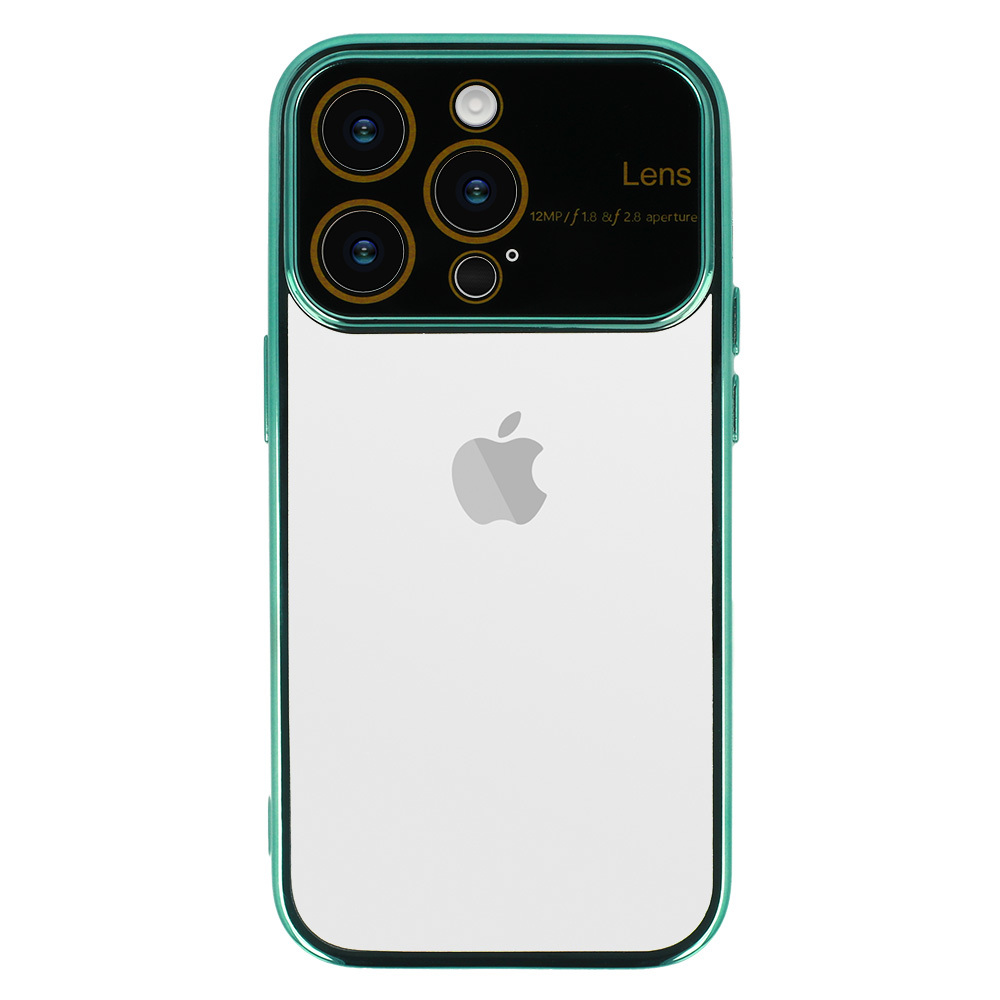 Pokrowiec Electro Lens Case turkusowy Apple iPhone 13 Pro Max / 2